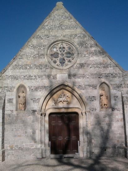 Eglise d'Hermanville - Porche